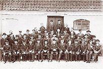 Foto fra firmaets 75-års fødselsdag i 1918